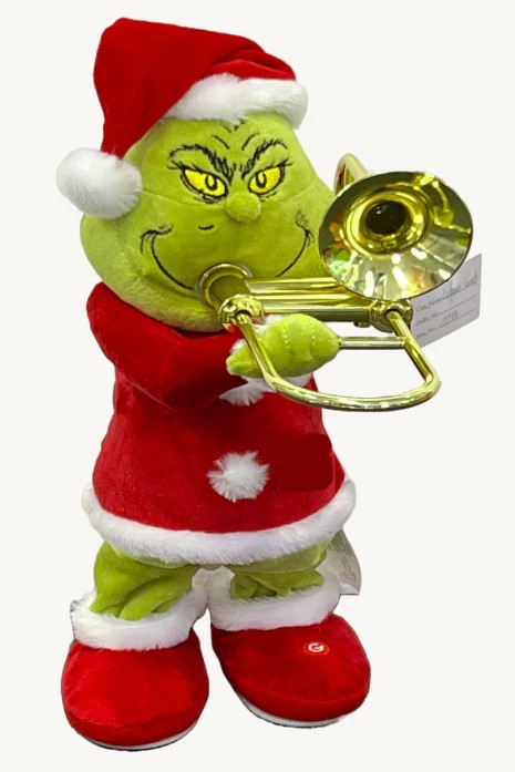 Santa playing best sale trombone toy