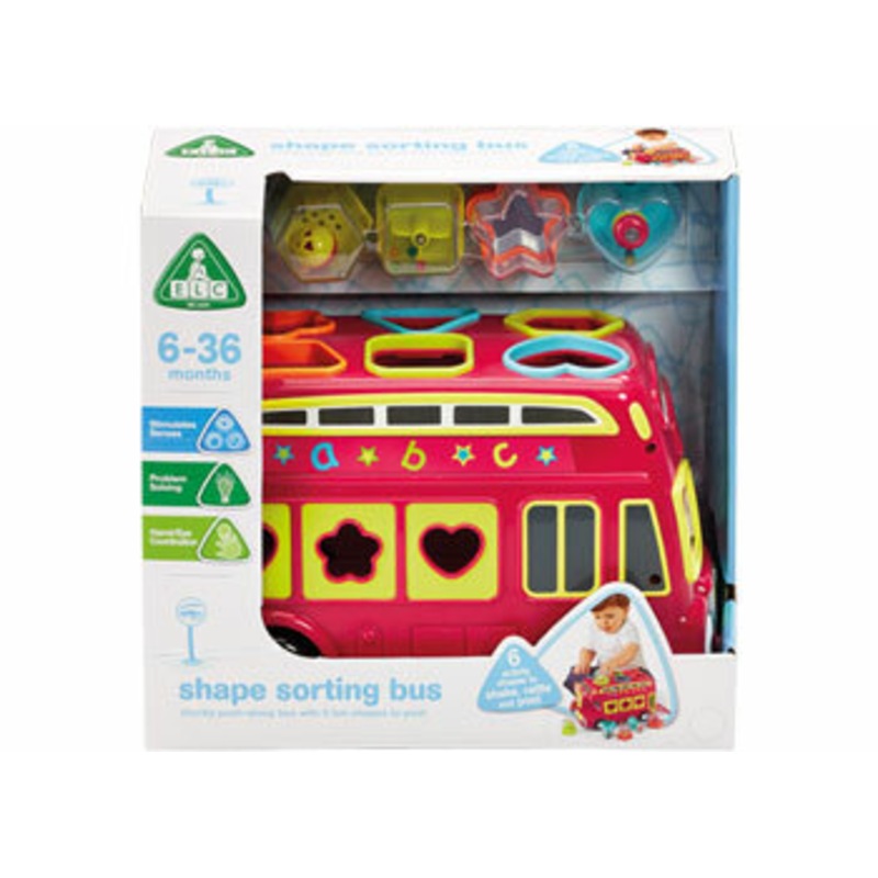 Buy ELC Shape Sorting Bus MyDeal