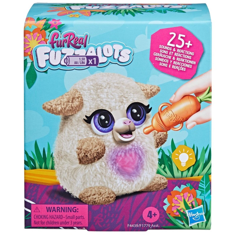Buy Fur Real Fuzzalots Light Up - Lamb - MyDeal