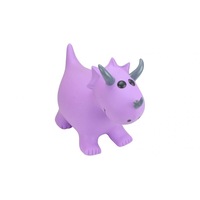 Happy Hopperz Purple Triceratops - Small