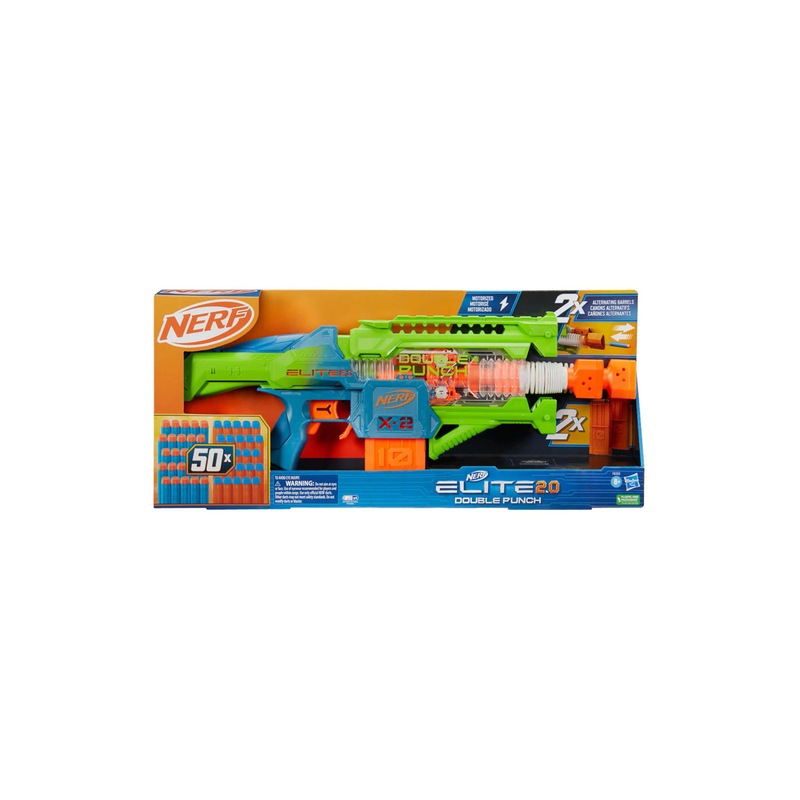 Buy Nerf Elite 2.0 Double Punch - MyDeal