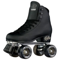 Retro Roller Skates Black (Eu40) Mens 7.5/ Ladies 8.5