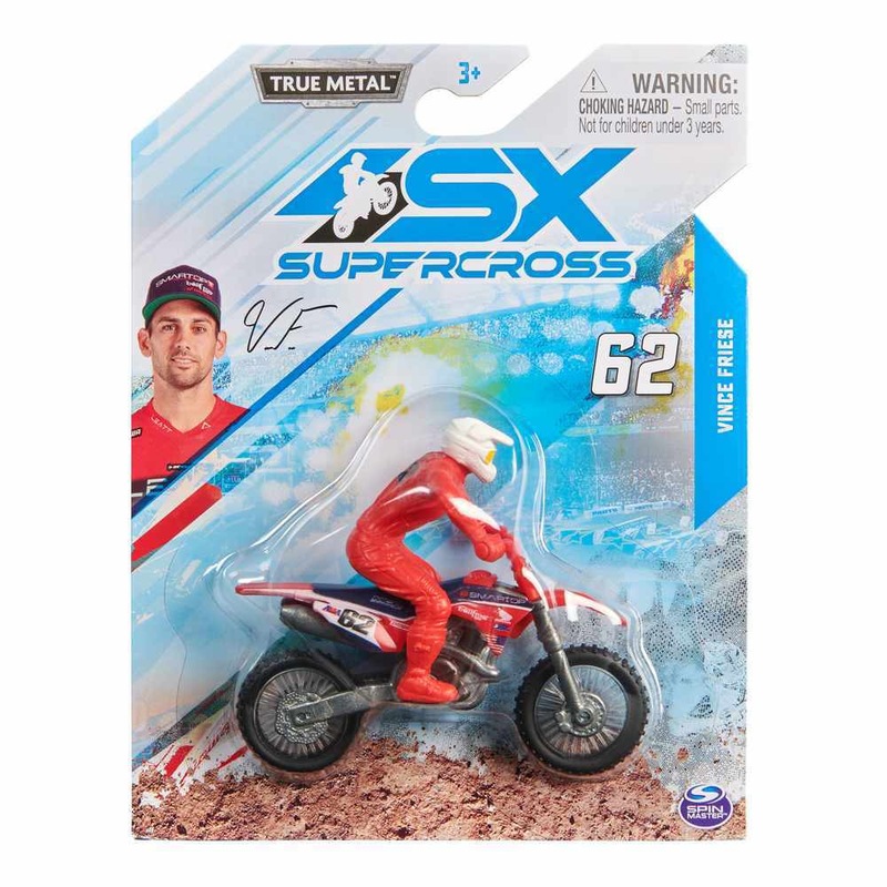 Buy Supercross Diecast 1:24 Scale Motorcycle - Vince Friese - MyDeal