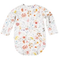 Toshi Onesie Long Sleeve Secret Garden Lilly - Size 00