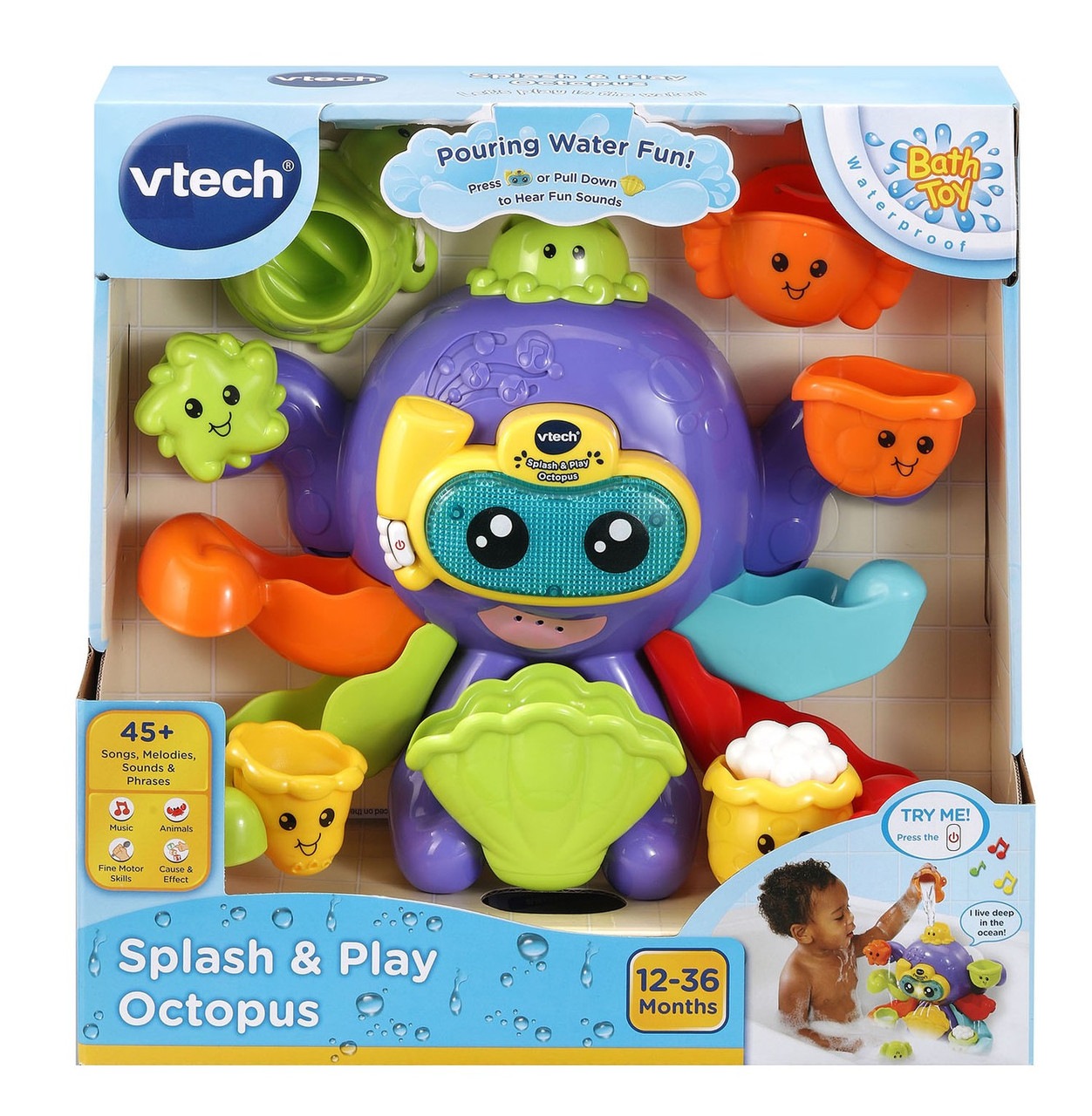 Buy VTech - Splash And Play Octopus - MyDeal Australia