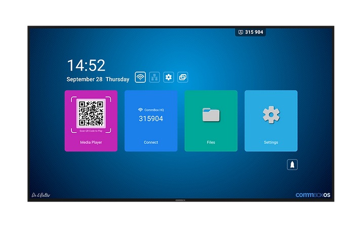 Buy COMMBOX CBDI0155 signage display Digital signage flat panel 139,7 ...