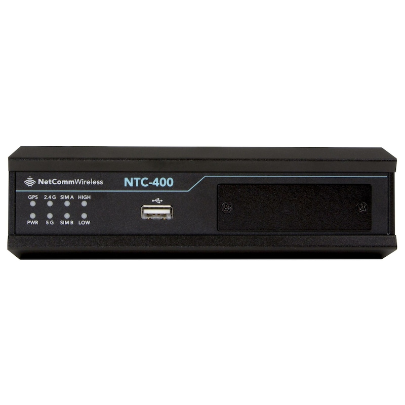 Buy NETCOMM Ntc-400 4g LTE Cat6 Industrial M2M Router With Dual SIM ...