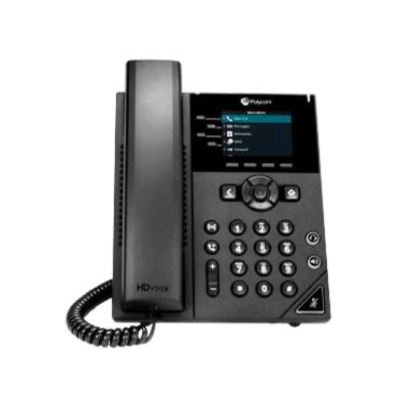 Reef Telecom   Polycom VVX 250 OBI 4 Line PoE IP Phone   POLY VVX 250 OBI