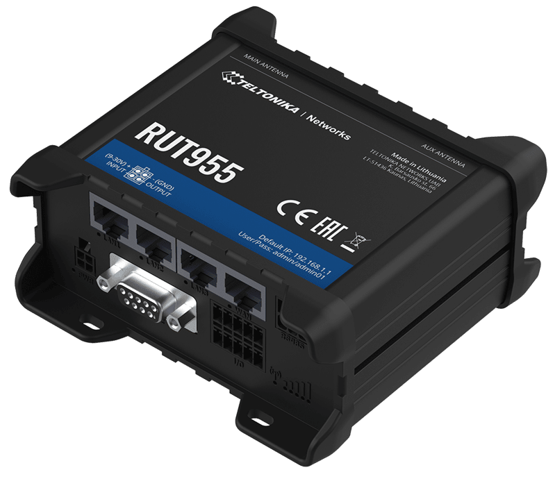 Buy Teltonika RUT955 - Instant LTE Failover - Industrial 4G LTE Dual ...