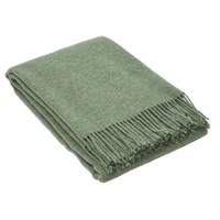 Brighton NZ Wool Throw Rug - Sage