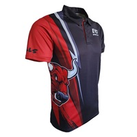 Unisex Kids Bulls Shirt - Quick Dry Polo
