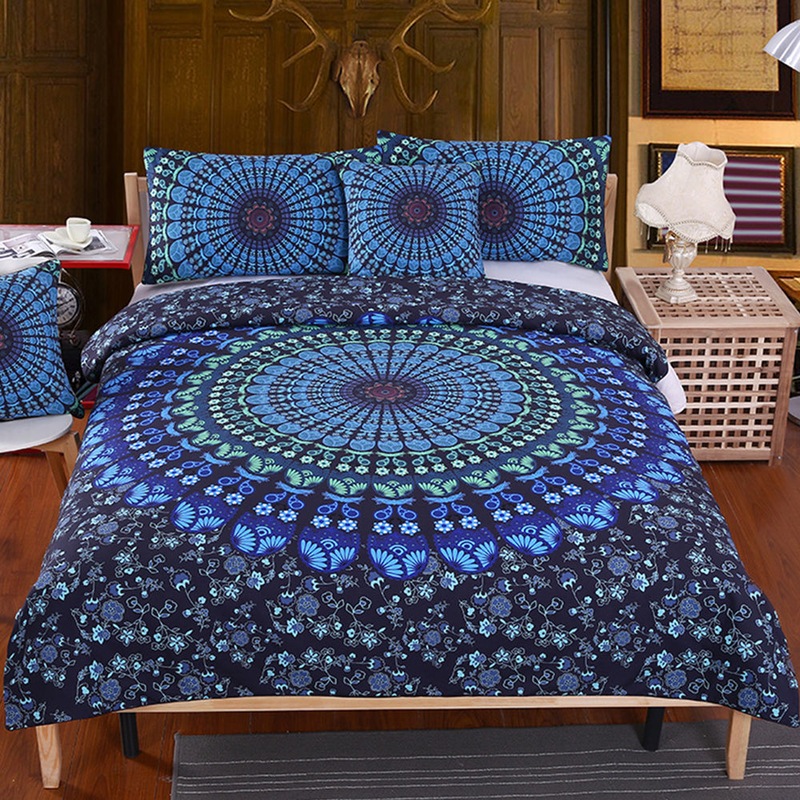 Buy Mandala Quilt Cover Set Luxury MyDeal