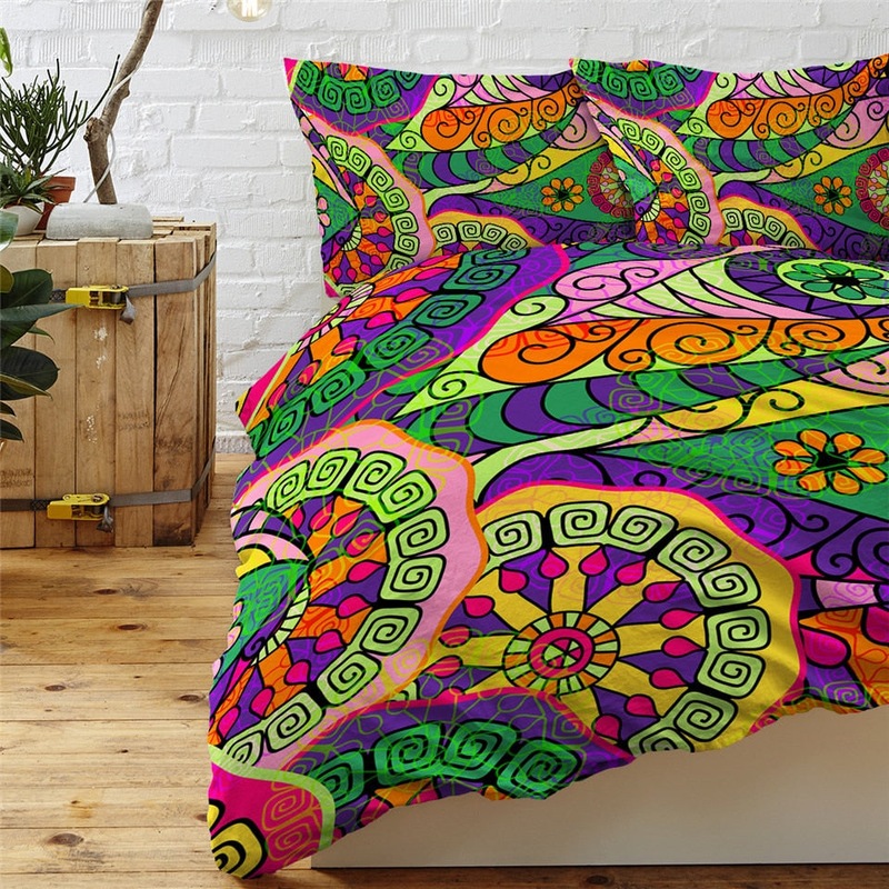 Buy Mandala Quilt Cover Set Party MyDeal