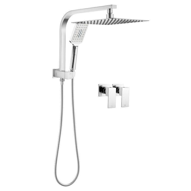 Buy 10 Square Ultrathin Shower Head Set With Taps Handheld Heads