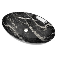 Bathroom Oval Above Counter Bench top Ceramic Wash Basin Vanity Sink 615x420x140mm