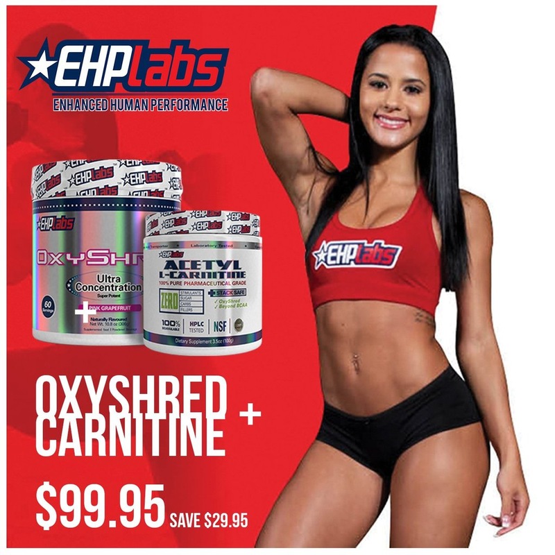 Buy EHPLabs OxyShred + FREE Acetyl LCarnitine Combo MyDeal