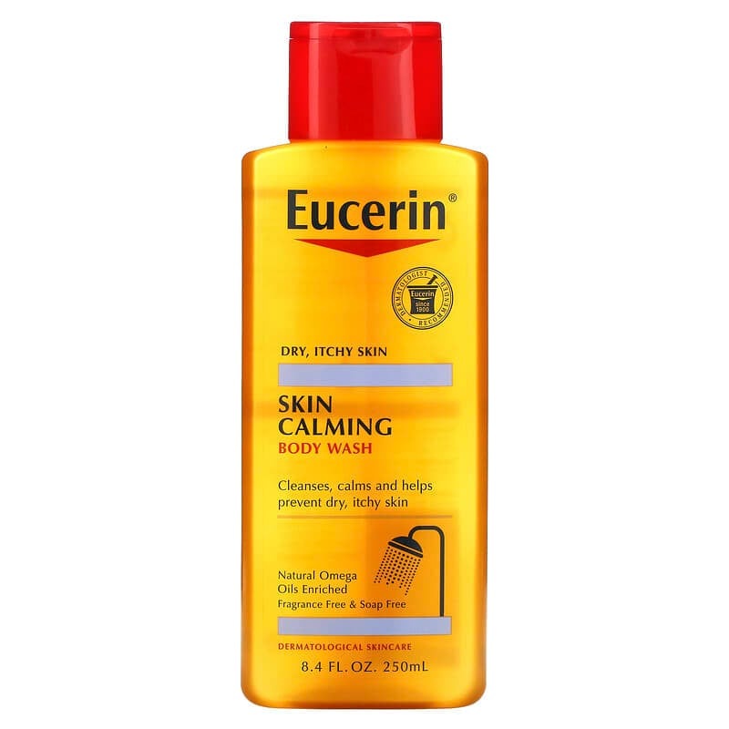 Buy Eucerin Skin Calming Body Wash, For Dry, Itchy Skin, 250ml MyDeal
