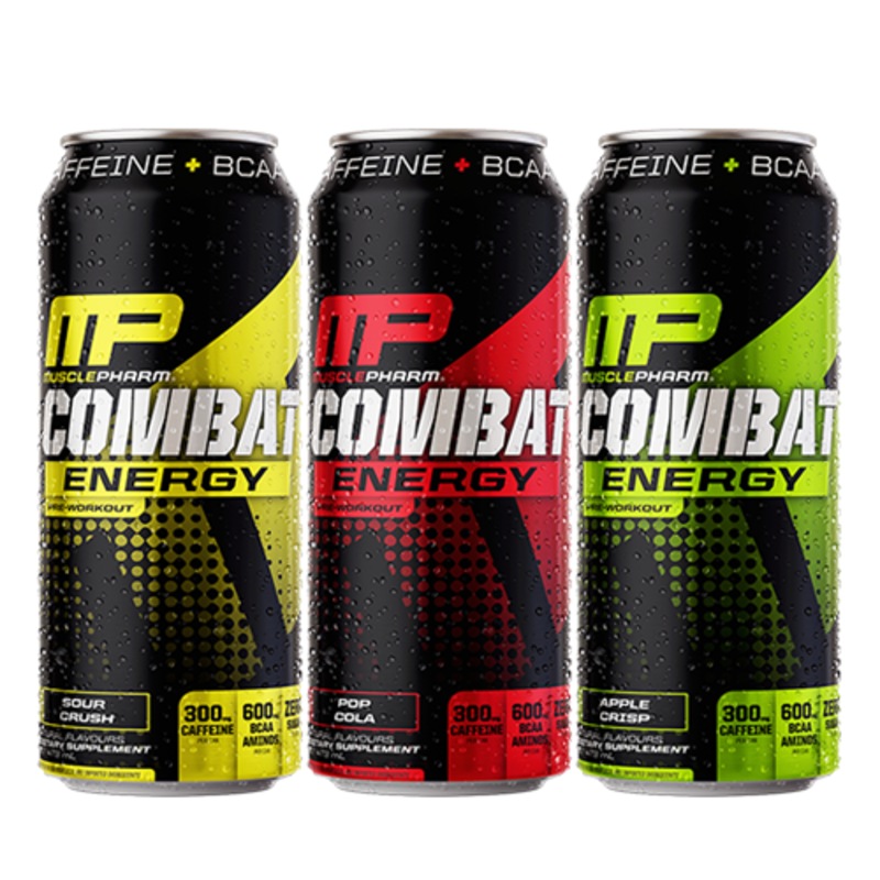 Buy FACTORY DIRECT NUTRITION Musclepharm Combat Carbonated RTD Cans (8