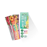X50 Green Tea + Resveratrol Antioxidant Energy Drink 6 Assorted Flavours