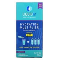 Liquid I.V., Hydration Multiplier, Electrolyte Drink Mix, Acai Berry, 10 Stick Packs