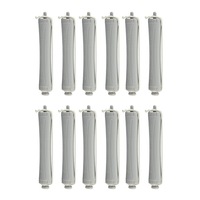 Hair FX Professional Jumbo Lightweight Perm Rod Grey