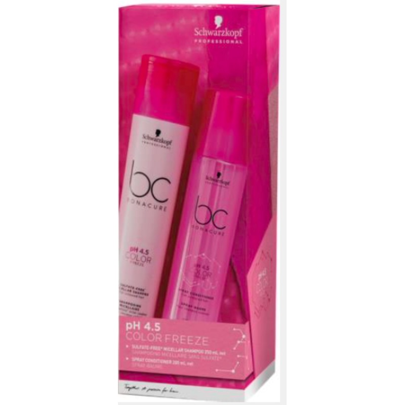 Buy Schwarzkopf pH 4.5 Color Freeze Duo Set Shampoo & Conditioner - MyDeal