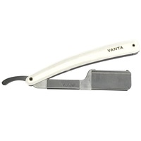 Vanta Cut Throat Double Razor - White