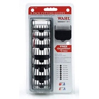 Wahl Clipper Attach 1-8 Caddie Cutting Guides (Black)