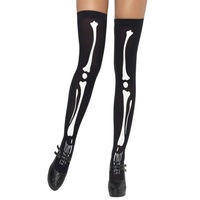 1Pair Of Stockings Skeleton Gloves Stockings Face Mask Skull Halloween Women Fancy Dress Costume AU
