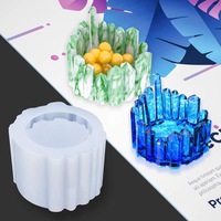 2Iceburg Shape 3D Candle Mould Perfume Soap Candle Making Wax Silicone Mold
