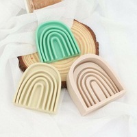 3D Rainbow Bridge Candle Mould DIY Perfume Soap Candle Making Wax Silicone Mold