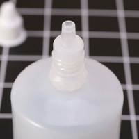 50X 100ml Empty Plastic Squeezable Dropper Bottles Liquid Eye Drops Oil Contain