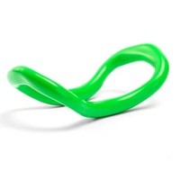 Green 2PCS Yoga Pilates Ring Exercise Sport GYM Home Fitness Tool AU Stock