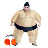 Halloween Inflatable Party Sumo Wrestler Suits Adult Party Costume Fancy Dress U