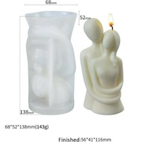 Male And Female 3D Candle Mould Perfume Soap Candle Making Wax Silicone Mold