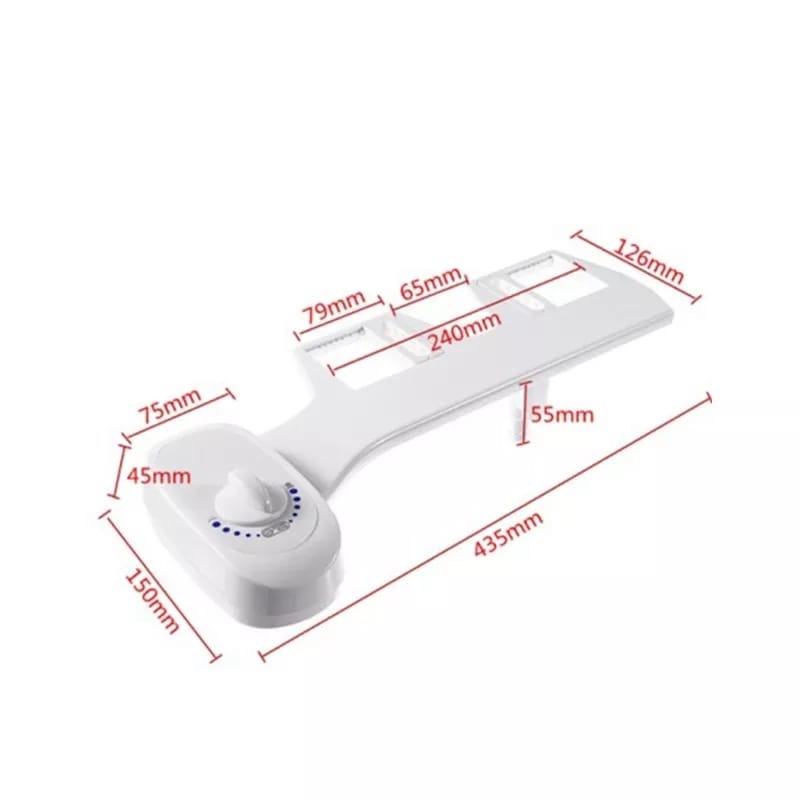 Buy Toilet Bidet Seat Attachment Spray Hygiene Water Wash Clean