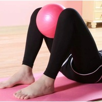 Pink 2PCS Yoga Pilates Soft Ring + 25cm Pink Ball Exercise Sport GYM Home Fitness Tool