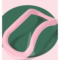 Pink 2PCS Yoga Pilates Soft Ring Exercise Sport GYM Home Fitness Tool High Quality