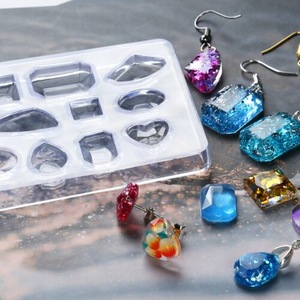 Silicone Resin Mold for Jewelry Earrings Pendant DIY Making Mould Craft Tools AU