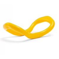 Yellow 2PCS Yoga Pilates Ring Exercise Sport GYM Home Fitness Tool AU Stock