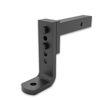 OZNALA 4000KG Tow Bar Hitch 50mm Ball Towbar Drop Mount Hitch Trailer Adjustable Height