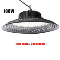 OZNALA 100W UFO LED High Bay Lights Workshop Shed Industrial Warehouse Factory Gym