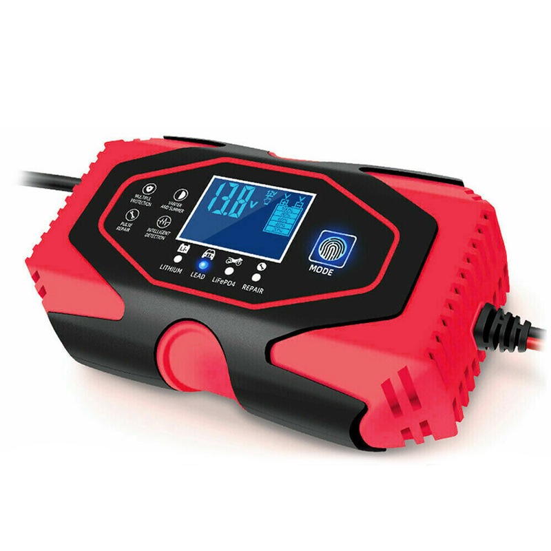 Buy BJWD 12V 6A Car Battery Charger Battery Repair Leadacid AGM GELLithium LiFePO4 AU MyDeal