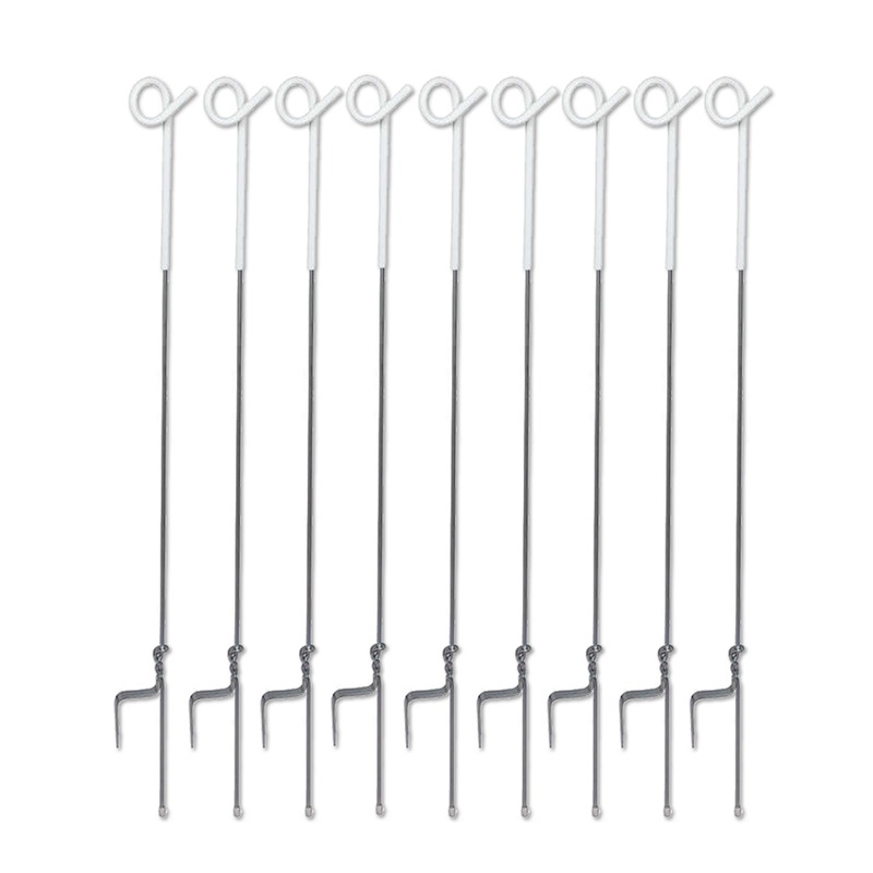 Buy BJWD 20Pcs Multi Wire Steel Post Electric Fence Pigtail Strip Tread In Graze Pig Tail MyDeal