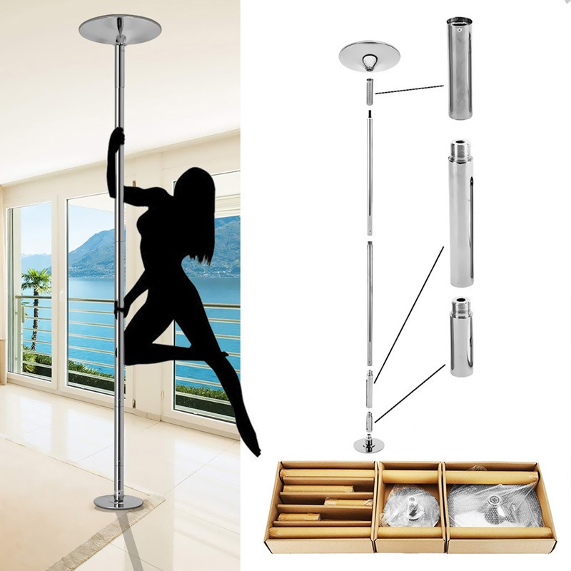 BJWD Dancing Pole Full Kit Portable Exercise Home GYM Dance training ...