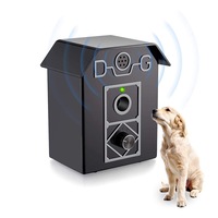 OZNALA Birdhouse Shape Outdoor Anti Barking Device Ultrasonic Dog Stop Bark Silencer Tool Control Sonic 50ft Range 4 Levels