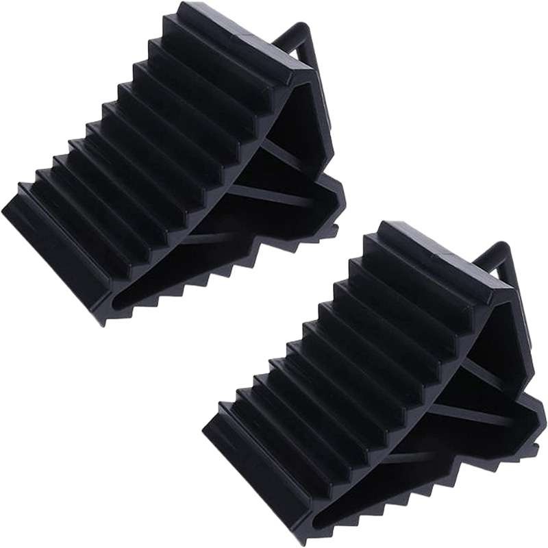 Buy OZNALA Solid Heavy Duty Rubber Wheel Chock Tough Chocks Stop Car