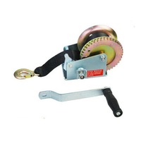 OZNALA Manual 1200LBS 8M Strap Hand Winch 2-Ways Boat Car Trailer Camper Synthetic 4WD