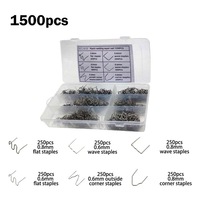 OZNALA 1500PCS Welding Rods Hot Staple Repair Machine Plastic Welding Hot Steel Bumper