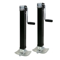 OZNALA 2PCS Trailer Caravan Canopy Jack Leg Stand Heavy Duty 3600KG Rated Side Handle AU